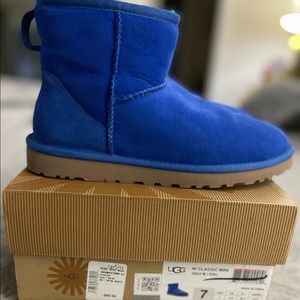 Royal Blue short Ugg Boots